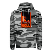 Slate Camo Fist Full Of Soul Long Record Player Premium Hoodie - artisFamous
