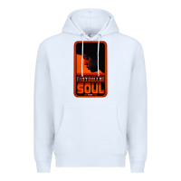 White Fist Full Of Soul Long Record Player Premium Hoodie - artisFamous