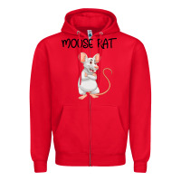 Red Mouse Rat Zipper Hoodie - Bettercallsaul
