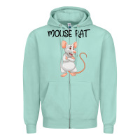 Seafoam Mouse Rat Zipper Hoodie - Bettercallsaul