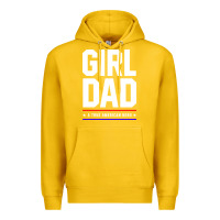 Lemon Girl Dad A True American Hero - Fathers Day Gift Premium Hoodie - artisFamous