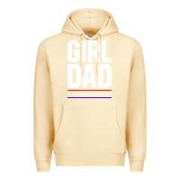 Pina Colada Girl Dad A True American Hero - Fathers Day Gift Premium Hoodie - artisFamous