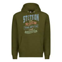 Army Green Stetson Personalized Name Birthday Gift Premium Hoodie - artisFamous
