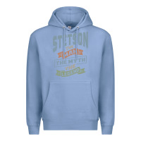 Colony Blue Stetson Personalized Name Birthday Gift Premium Hoodie - artisFamous