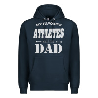 Navy coach dad t shirt   sports lover gift Premium Hoodie - artisFamous