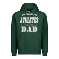 Sports Green coach dad t shirt   sports lover gift Premium Hoodie - artisFamous