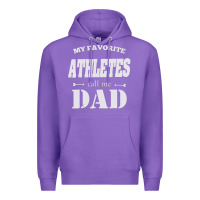 Purple coach dad t shirt   sports lover gift Premium Hoodie - artisFamous