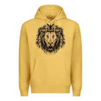 Antique Gold Lion t-shirt  designs Premium Hoodie - artisFamous