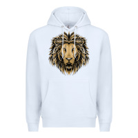 White Lion t-shirt  designs Premium Hoodie - artisFamous