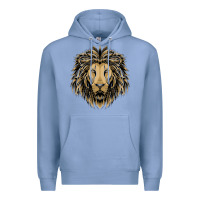 Colony Blue Lion t-shirt  designs Premium Hoodie - artisFamous