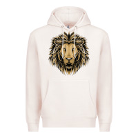 Pale Pink Lion t-shirt  designs Premium Hoodie - artisFamous