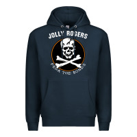 Navy fear the bones Premium Hoodie - artisFamous