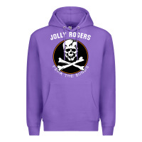 Purple fear the bones Premium Hoodie - artisFamous