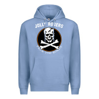 Colony Blue fear the bones Premium Hoodie - artisFamous
