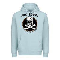 Blue Mist fear the bones Premium Hoodie - artisFamous