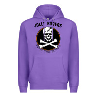 Purple fear the bones Premium Hoodie - artisFamous