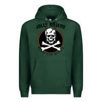Sports Green fear the bones Premium Hoodie - artisFamous
