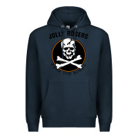 Navy fear the bones Premium Hoodie - artisFamous
