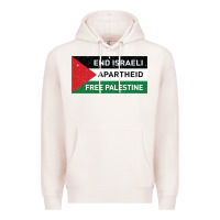 Pale Pink end is.rae.li apartheid free pales  flag  t shirt Premium Hoodie - artisFamous