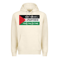 Tofu end is.rae.li apartheid free pales  flag  t shirt Premium Hoodie - artisFamous