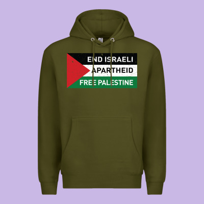 End Is.rae.li Apartheid Free Pales  Flag  T Shirt Premium Hoodie Designed By Artisfamous