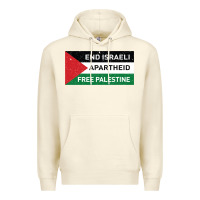 Sandshell end is.rae.li apartheid free pales  flag  t shirt Premium Hoodie - artisFamous