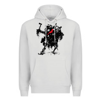 Dove Grey hunt  showdown Premium Hoodie - artisFamous