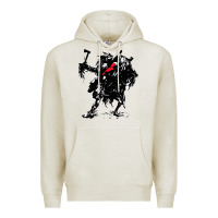 Oatmeal Heather hunt  showdown Premium Hoodie - artisFamous