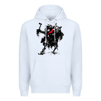 White hunt  showdown Premium Hoodie - artisFamous