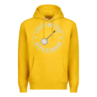Lemon Banjo Bluegrass Music Traditional Musician Funny Gift Premium Hoodie - artisFamous