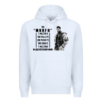 White the murph challenge Premium Hoodie - artisFamous