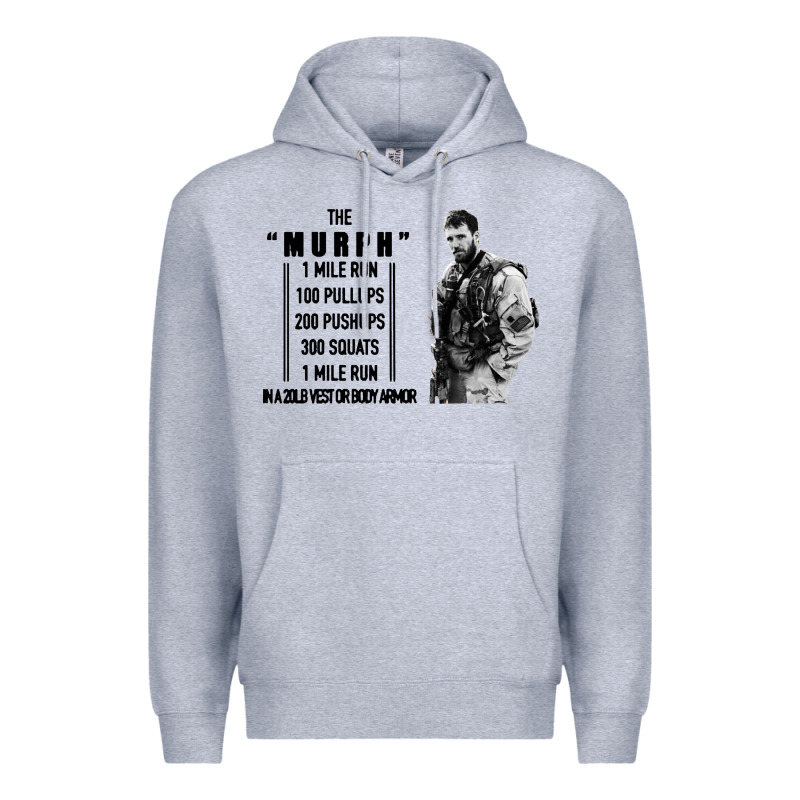 The Murph Challenge Premium Hoodie by artisFamous | Teevron