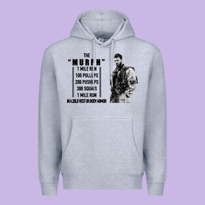 The Murph Challenge Premium Hoodie Designed By Artisfamous