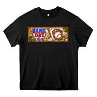 Black game day vibes Heavy Core Tee - BundleAndBundleShop