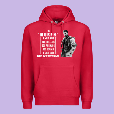 The Murph Challenge Premium Hoodie Designed By Artisfamous