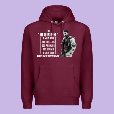 The Murph Challenge Premium Hoodie Designed By Artisfamous