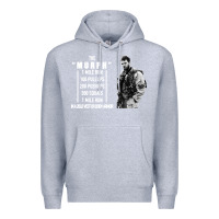 Heather Grey the murph challenge Premium Hoodie - artisFamous