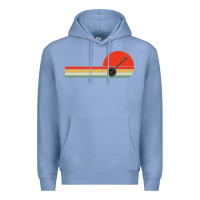 Colony Blue Banjo Bluegrass Music Traditional Musician vintage retro Premium Hoodie - artisFamous