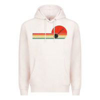 Pale Pink Banjo Bluegrass Music Traditional Musician vintage retro Premium Hoodie - artisFamous