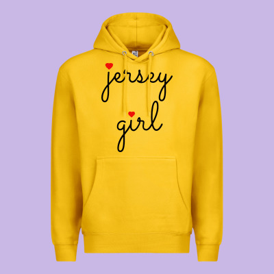New Jersey Girl On The Shore Premium Hoodie Designed By Artisfamous
