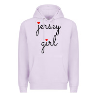 Lilac new jersey girl on the shore Premium Hoodie - artisFamous