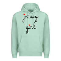 Seafoam new jersey girl on the shore Premium Hoodie - artisFamous