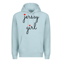 Blue Mist new jersey girl on the shore Premium Hoodie - artisFamous