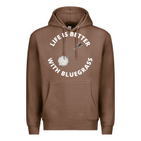 Chestnut Banjo Bluegrass Music Traditional Musician Funny Gift Premium Hoodie - artisFamous