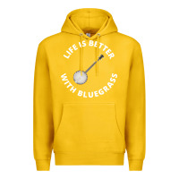 Lemon Banjo Bluegrass Music Traditional Musician Funny Gift Premium Hoodie - artisFamous