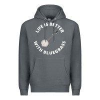 Rock Banjo Bluegrass Music Traditional Musician Funny Gift Premium Hoodie - artisFamous