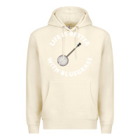 Sandshell Banjo Bluegrass Music Traditional Musician Funny Gift Premium Hoodie - artisFamous