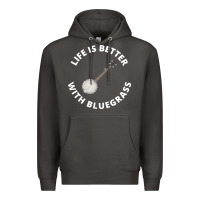 Smoke Banjo Bluegrass Music Traditional Musician Funny Gift Premium Hoodie - artisFamous