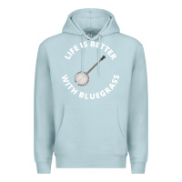 Blue Mist Banjo Bluegrass Music Traditional Musician Funny Gift Premium Hoodie - artisFamous