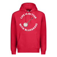 Cardinal Banjo Bluegrass Music Traditional Musician Funny Gift Premium Hoodie - artisFamous
